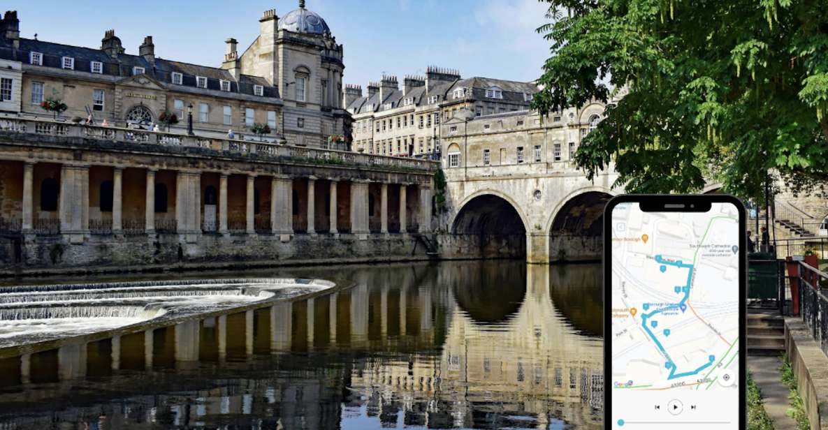 Bath: Highlights Self-Guided Walking Tour With Mobile App - Audio Commentary