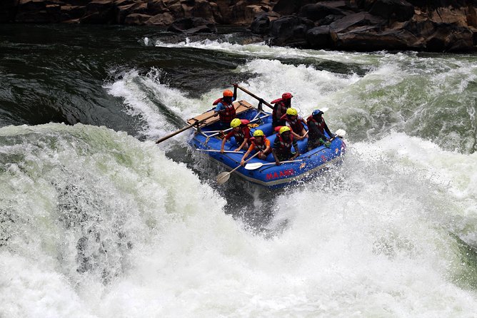 Half Day Zambezi Whitewater Rafting - Class 4 and 5 Rapid Challenges