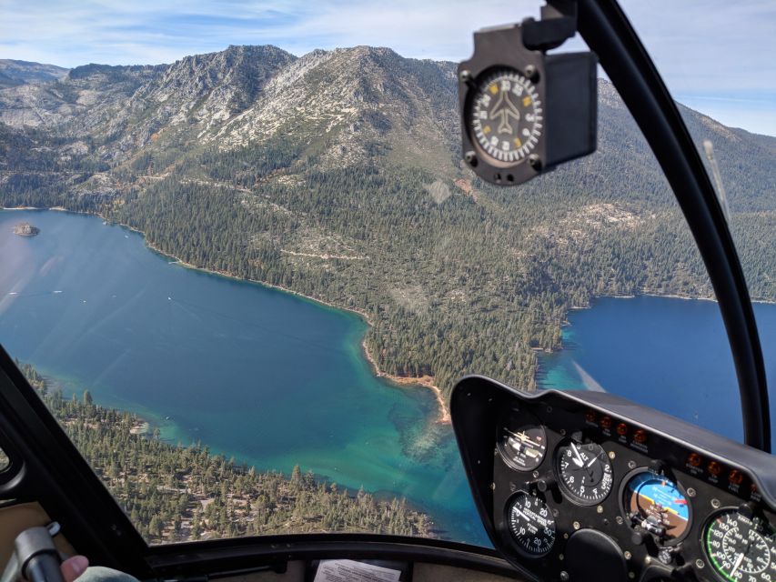 Lake Tahoe: Sand Harbor Helicopter Flight - Duration and Departure Location