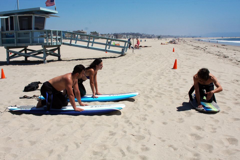 Los Angeles: Private Surfing Lesson - Included Gear and Services