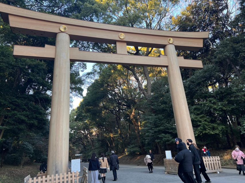 Meiji Shrine Visit and Shopping & Sweets Tour in Harajuku - Shrine Features and Activities