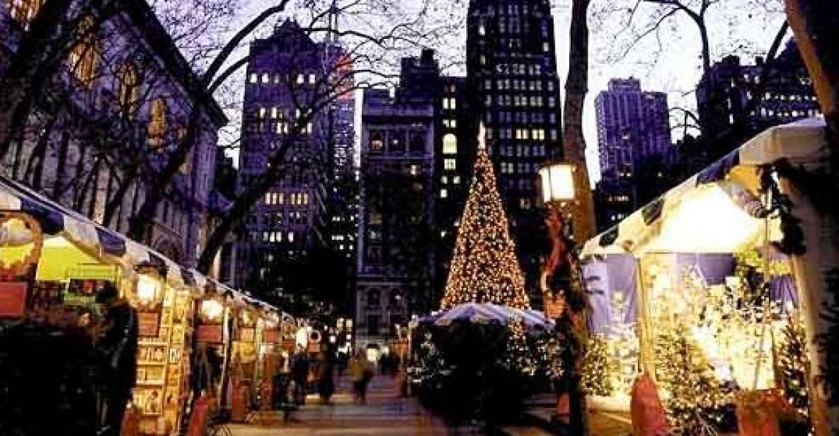 New York City: Christmas Markets and Lights Walking Tour - Tour Details