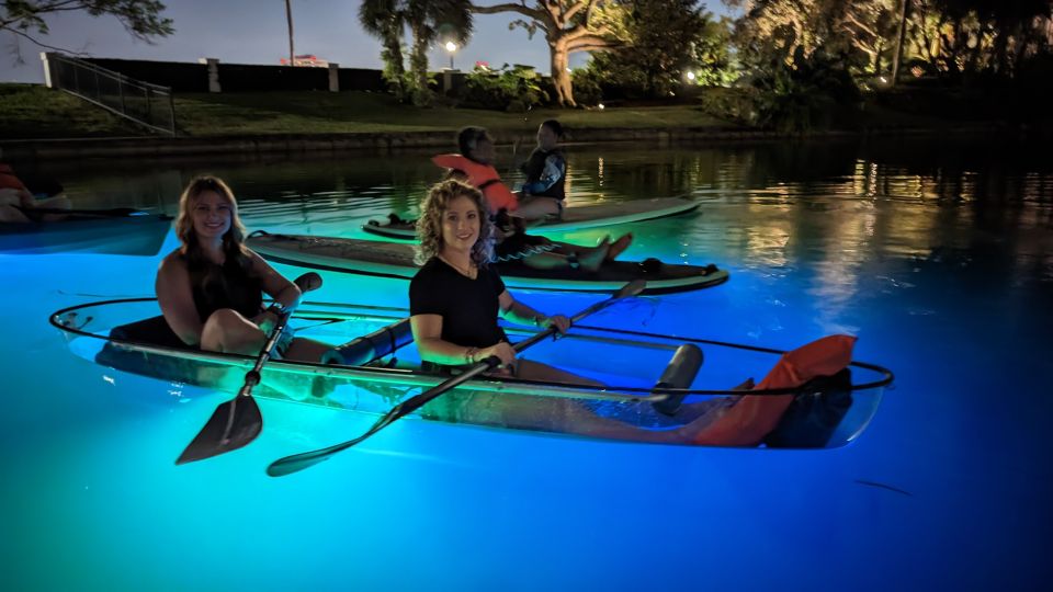 Orlando: LED Night Glow Clear Kayak or Paddleboard Tour - Tour Highlights