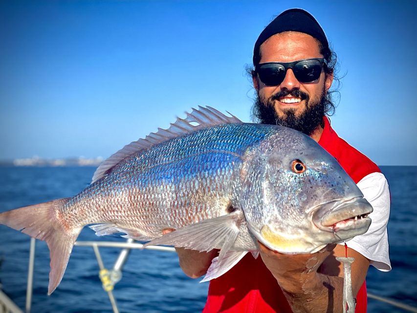 Salou: Hands-On Fishing Trip With Swimming at Sea - Equipment and Amenities