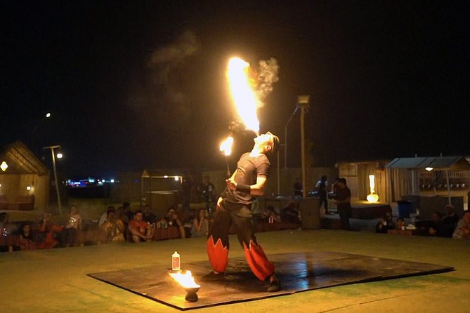 30-Mins Quad Bike Desert Safari ,BBQ Dinner, Fire Show, Belly Dance, Tanura Show - Customer Reviews