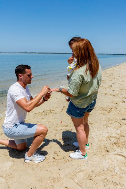 Horseback Marriage Proposal on the Beach - Getting There