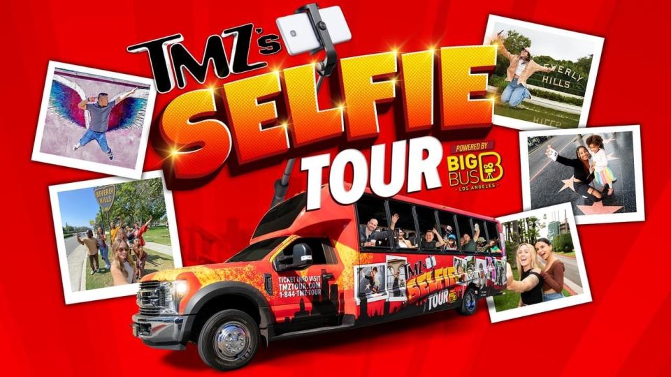 LA: TMZ Iconic Selfie Tour of Hollywood - Meeting Point and Schedule