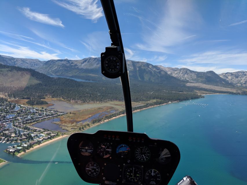 Lake Tahoe: Sand Harbor Helicopter Flight - Included in the Tour