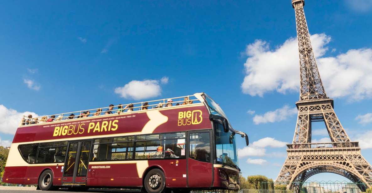 Paris: Hop-On Hop-Off Bus Tour With Self-Guided Walking Tour - Self-Guided Walking Tour