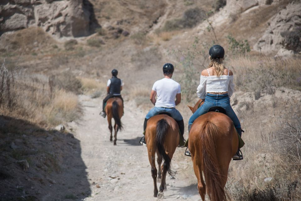 Santorini: Horse Riding Trip to Black Sandy Beach - Participant Restrictions