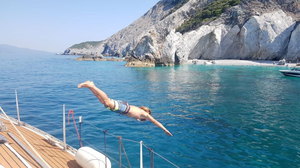 Skiathos: Day-Sailing Tour With Lunch on Board - Island Hopping and Scenery