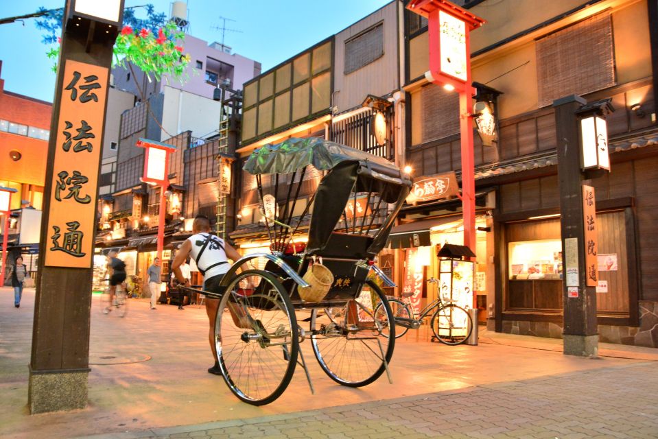 Tokyo: Asakusa Sightseeing Tour by Rickshaw - Accessibility and Policies