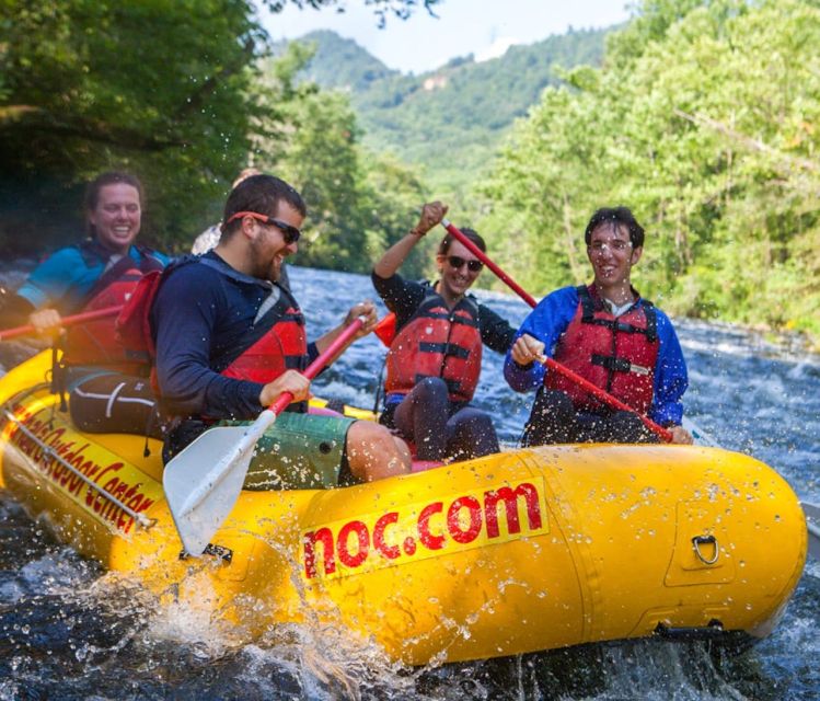 Bryson City: Nantahala River Guided Whitewater Rafting Trip - Important Pre-Trip Information