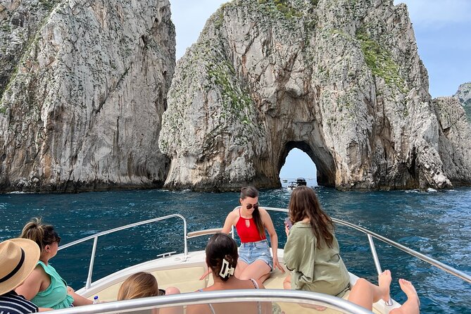 Capri Boat Tour From Sorrento and Positano With City Visit - Explore the Blue Grotto