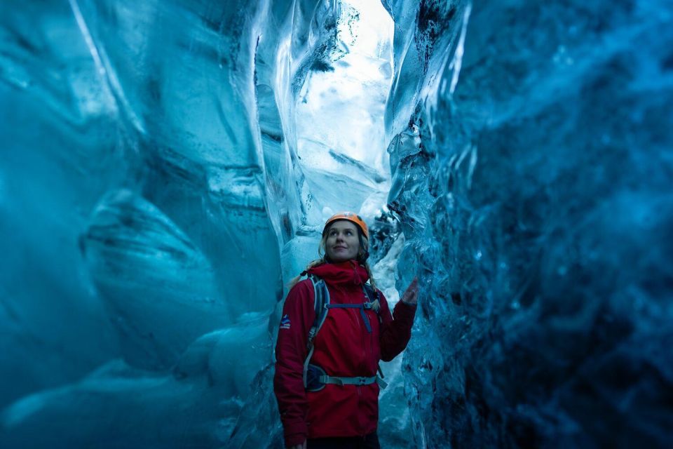 From Jökulsárlón: Crystal Ice Cave Day Tour on Vatnajökull - Meeting Point and Transportation