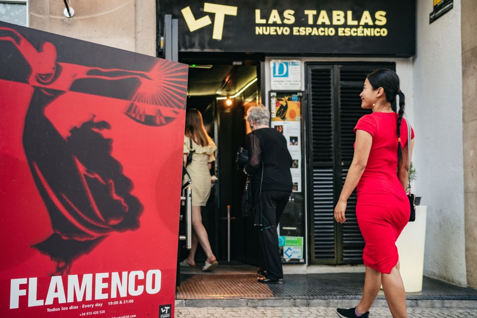 Madrid: Flamenco Show at Tablao Las Tablas With Drink - Location and Meeting Point