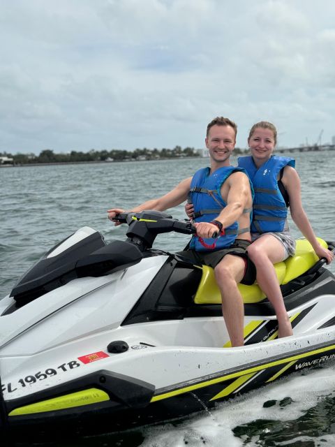 Miami Beach: Jetski Rental Experience With Boat and Drinks - Skill Level Options