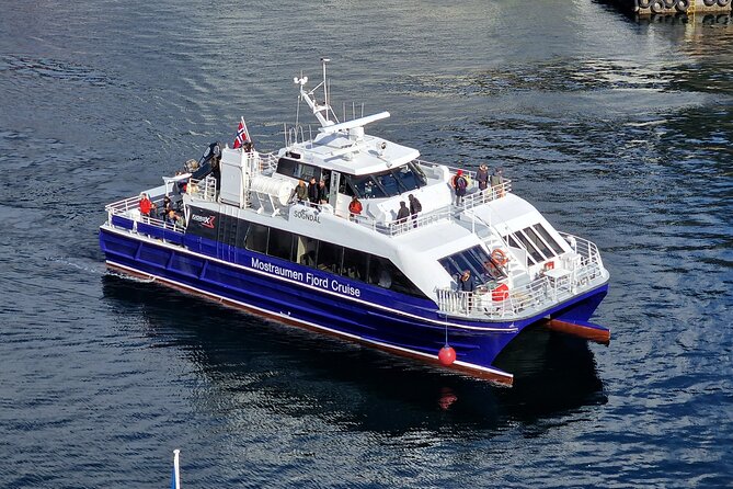 Mostraumen Fjord Cruise - Dramatic Natural Waterfall Finale