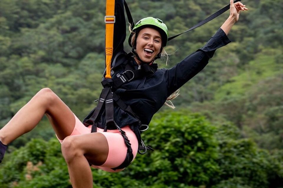 Oahu: Kualoa Jurassic Valley Zipline Tour - Discover Flora and Fauna