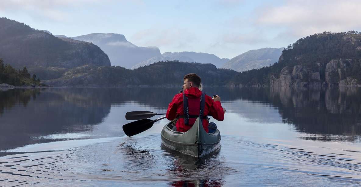 Preikestolen Hidden Trail Hike + Canoe Trip - Navigating the Technical Terrain