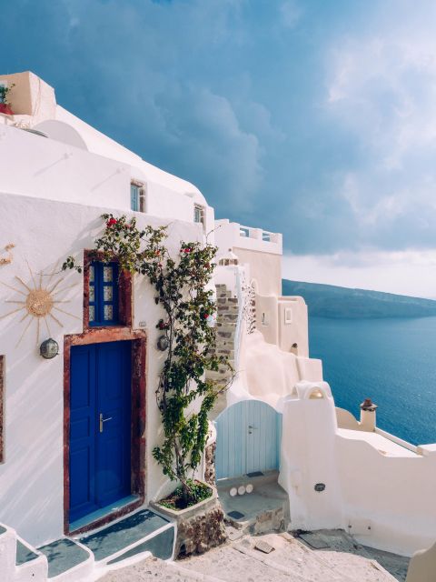 Santorini 6 Hour Custom Private Sightseeing Tour - Photographed Blue Dome Chapel