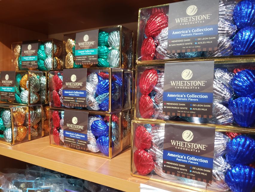 St. Augustine: Chocolate & Sweet Walking Tour With Tastings - Tasting Sweet Treats