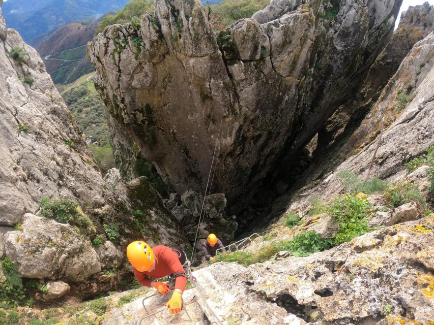 From Estepona: Benalauria via Ferrata Climbing Tour - Getting There