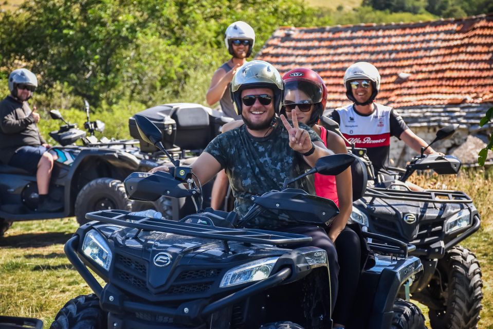 From Split: ATV Quad Mountain Tour With Picnic - Departure Locations and Drop-off