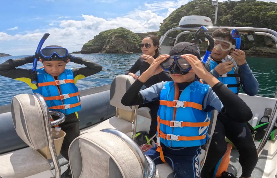 Japan: Snorkeling Adventure on a Boat - Boat and Speedboat Experience