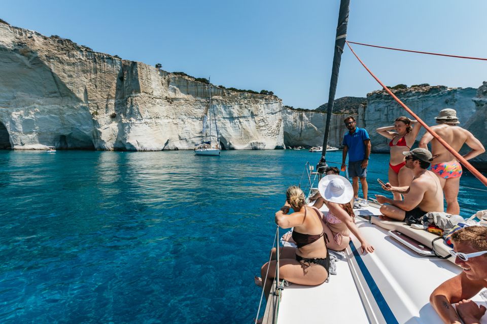 Milos: Kleftiko Cruise With Meal, Drinks and Photos at Sykia - Meals and Drinks