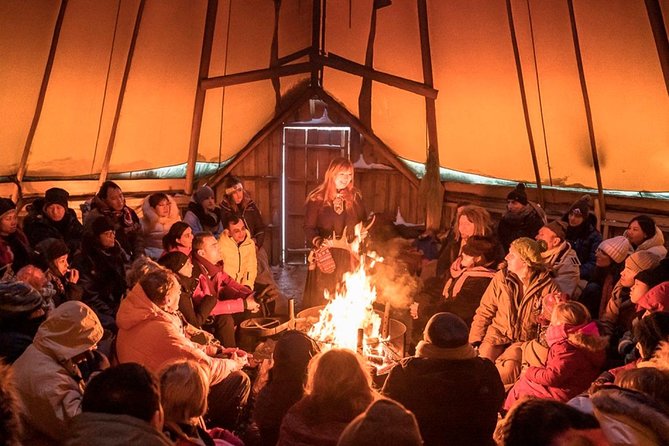 Reindeer Camp Dinner With Chance of Northern Lights in Tromso - Warm Overalls for Comfort