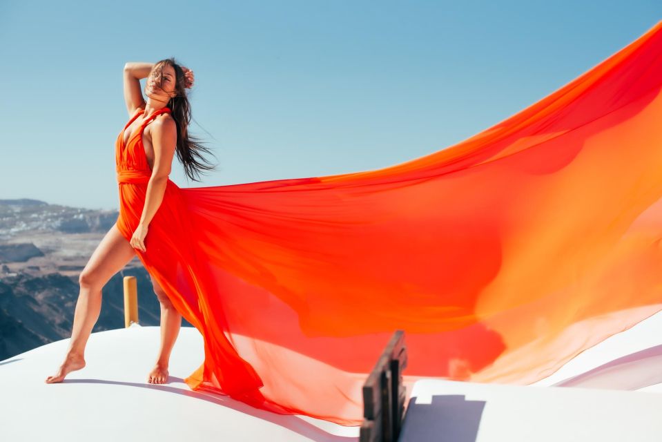 Santorini Flying Dresses & Macrame Dresses Photo Shoot - Transportation Services