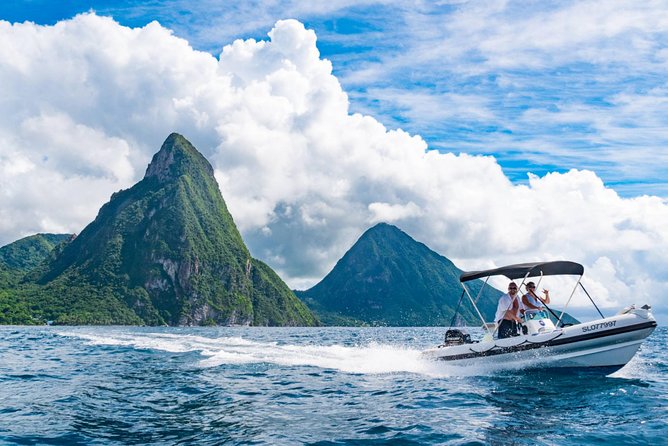 St. Lucia Speedboat and Power Snorkel From Castries - Pickup and Confirmation Information