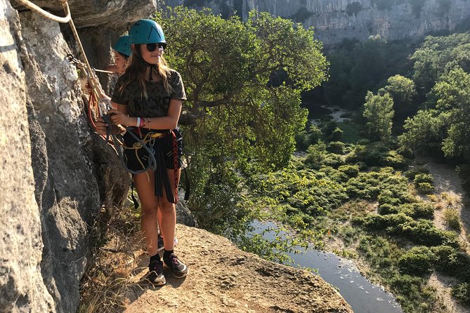 Via Corda in Ardèche + Big Abseil - Group Size Limit