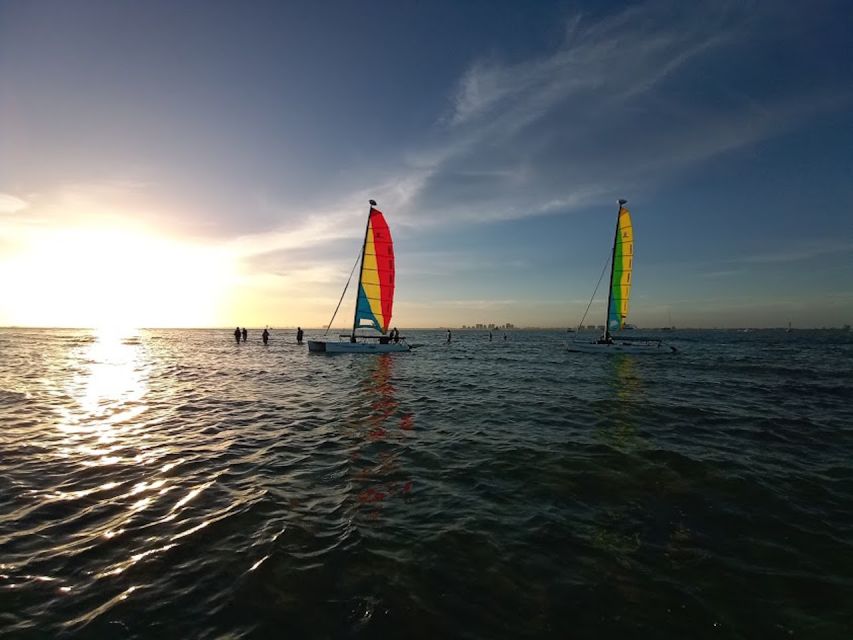 Miami: Intimate Sailing in Biscayne Bay W/ Food and Drinks - Sailing Lessons