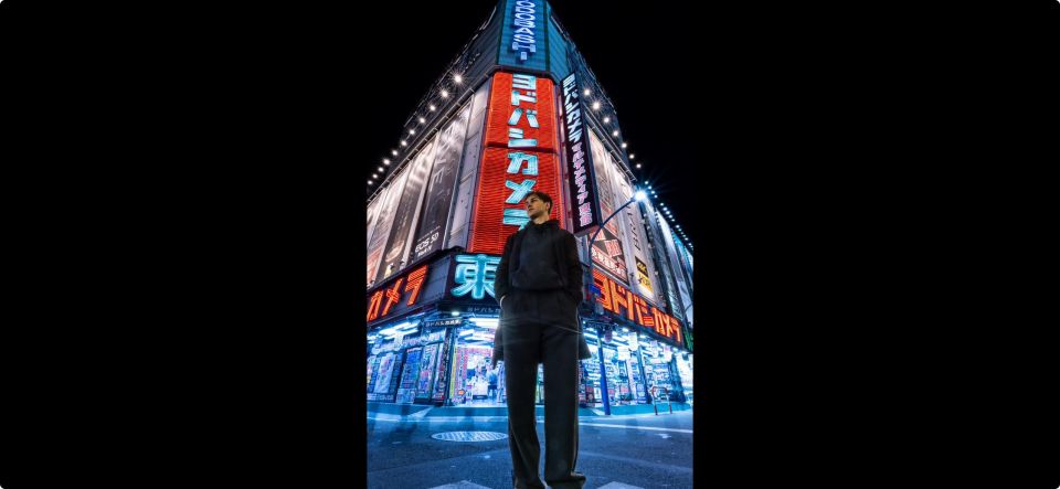 Shinjuku Night Tour + Cinematic Video Shooting Service - Accessibility