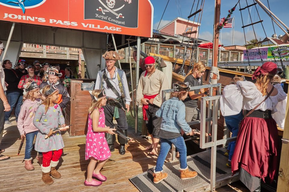 Madeira Beach: Pirate Adventure Cruise With Beer and Wine - Location and Duration