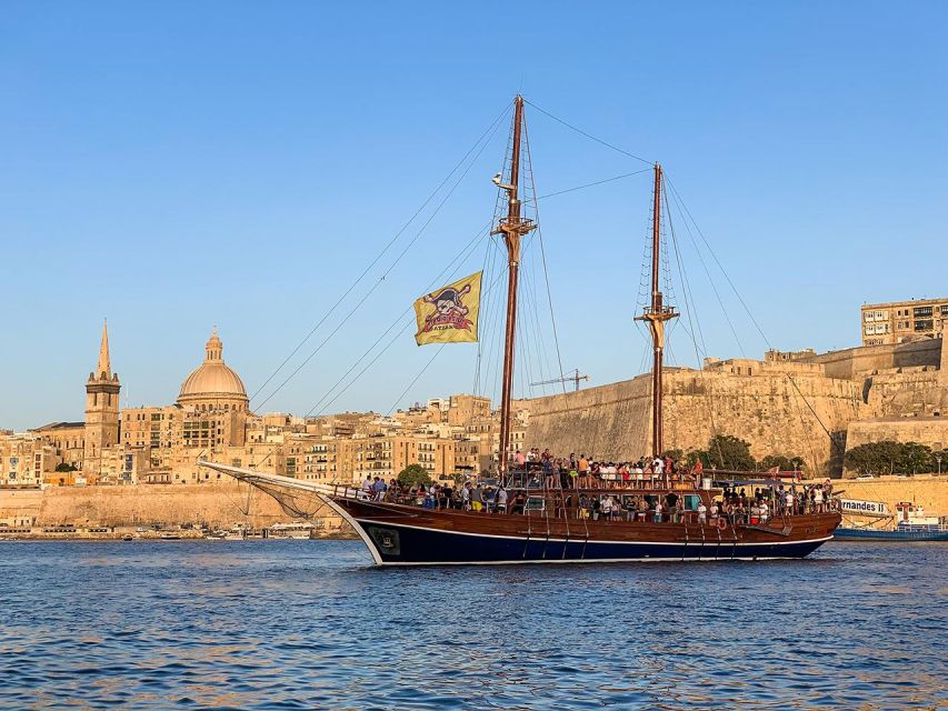 Malta: Lazy Pirate Boat Party With Drinks & Food - Frequently Asked Questions