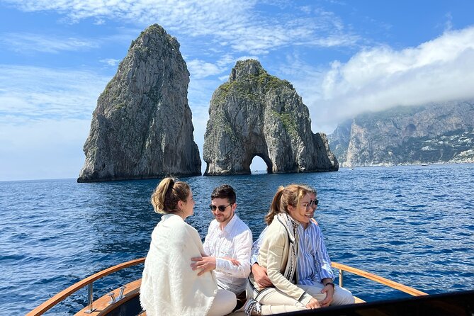 Capri Boat Tour From Sorrento and Positano With City Visit - Key Points