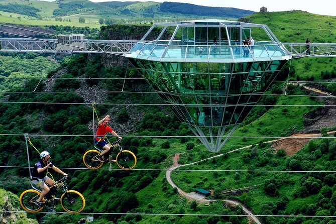 Dashbashi Canyon, Glass Bridge, Bicycle Zip Line, Swing, Private Full Day Tour - Key Points