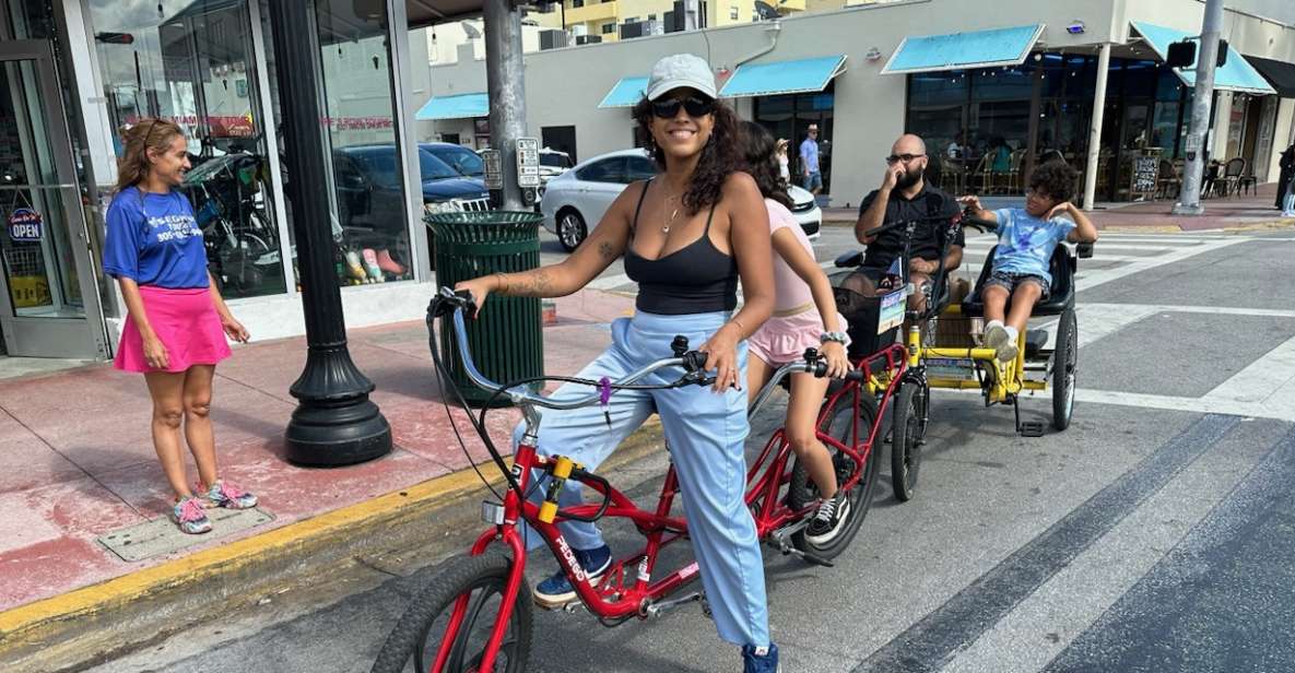 Electric Tandem Bike Rental in Miami Beach - Key Points