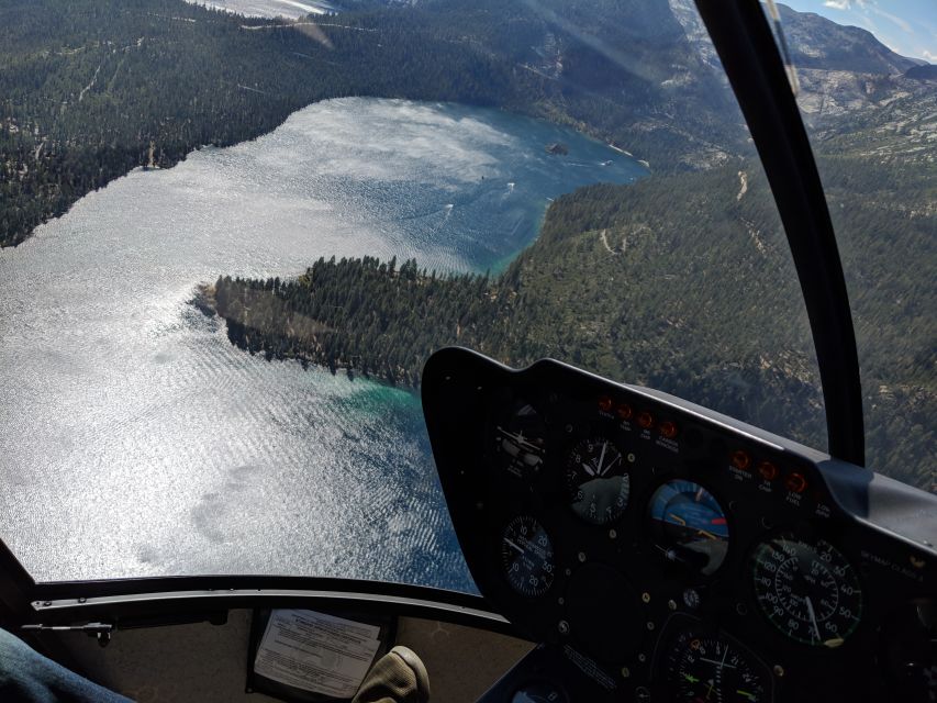 Lake Tahoe: Sand Harbor Helicopter Flight - Key Points