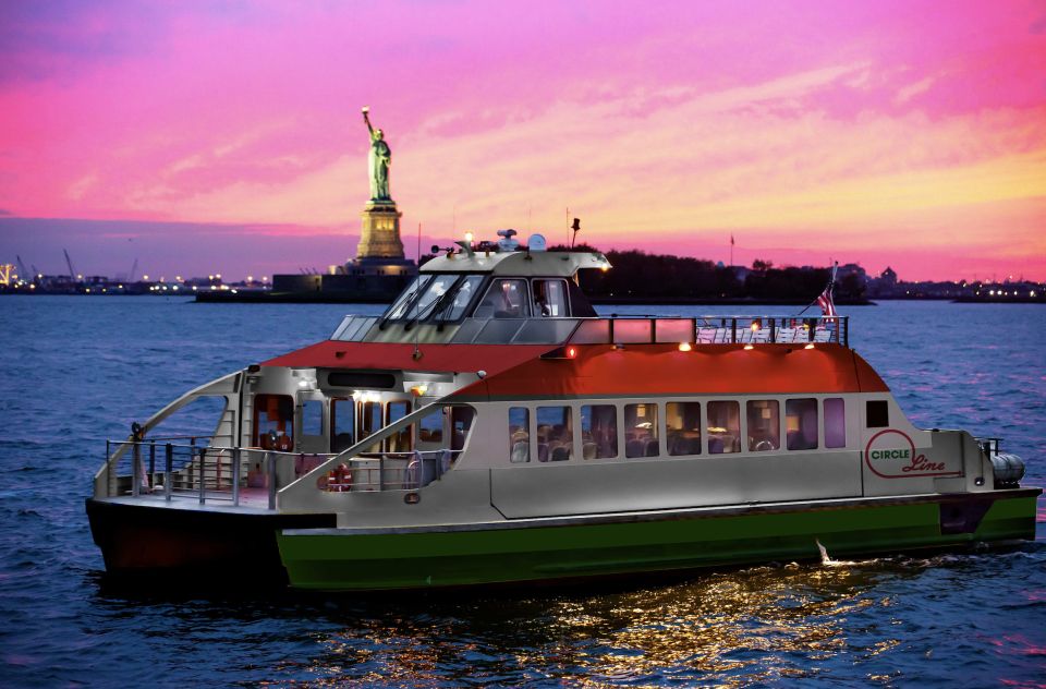 NYC: Statue of Liberty Sunset Cruise Skip-the-Line Ticket - Key Points