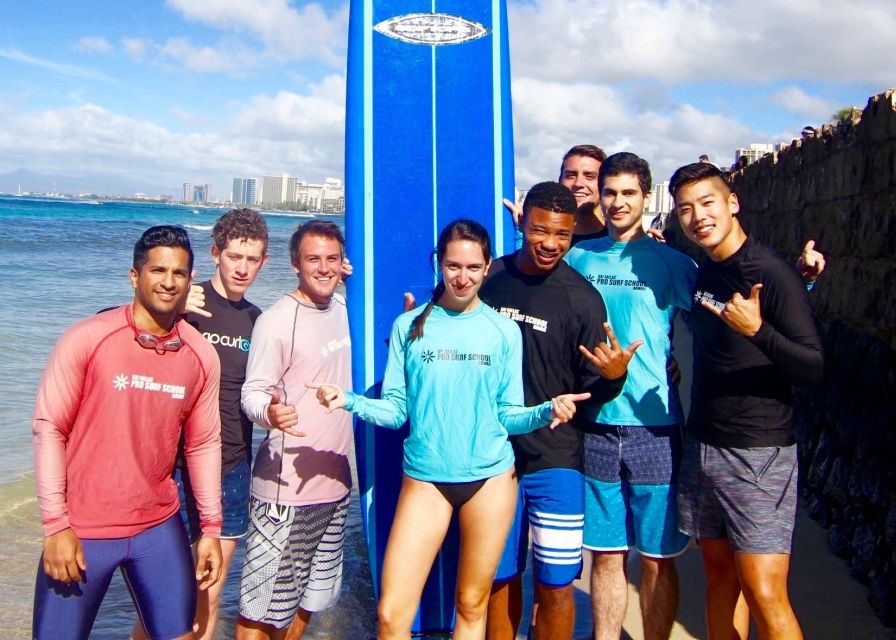 Oahu: Waikiki 2-Hour Beginner Group Surf Lesson - Key Points