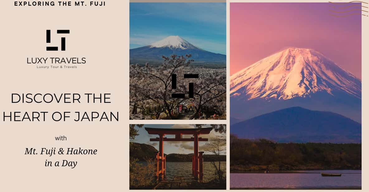 Private Mt. Fuji & Hakone Sightseeing Day Trip From Tokyo - Itinerary Highlights