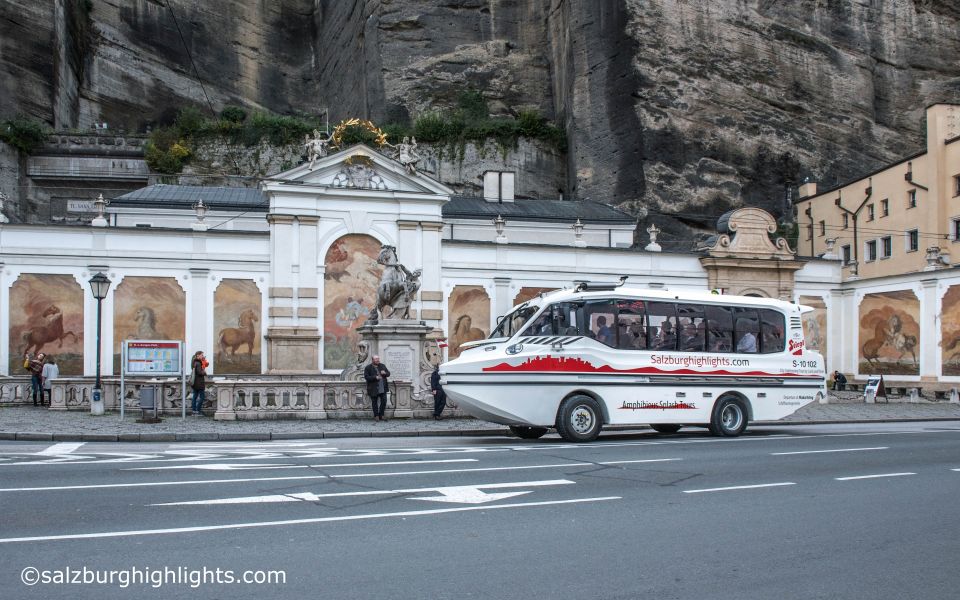 Salzburg: Amphibious Audio Guided Tour on Land and Water - Key Points