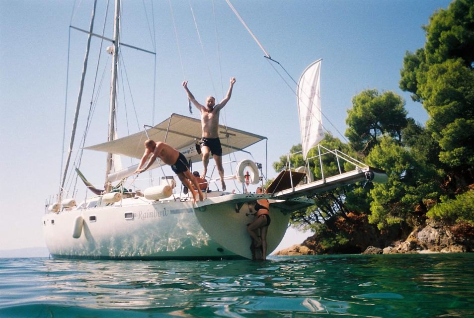 Skiathos: Day-Sailing Tour With Lunch on Board - Key Points