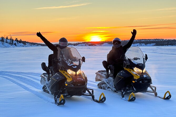 1 Hour Private Snowmobile Adventure In Yellowknife Overview Of Snowmobile Adventure