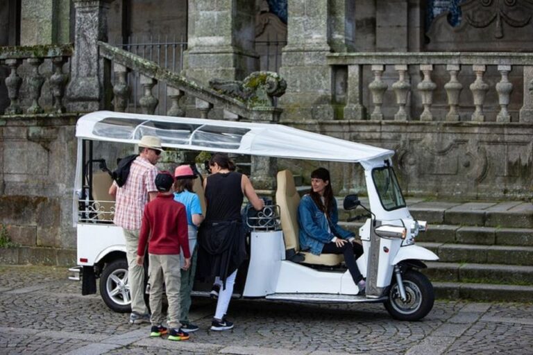 2 Hour Private Tuktuk Tour In Porto To Monastery And Cellars Tour Overview