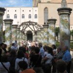 360 ° Naples. The Historic Center Of The City Gesu Nuovo Church